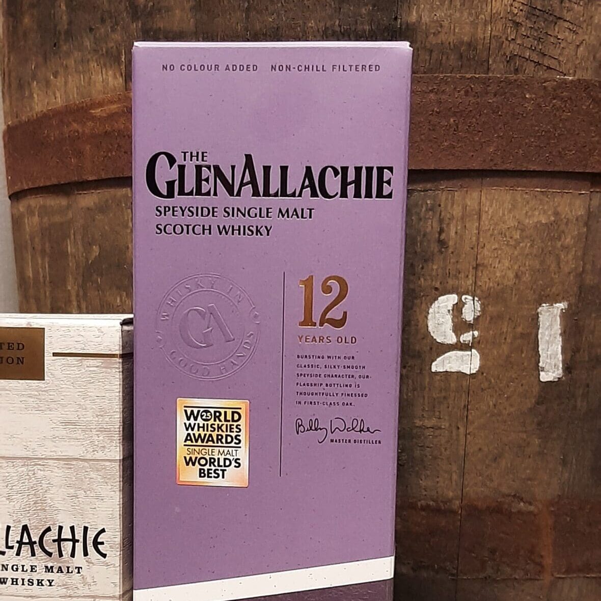 Billede af Glen Allachie 12 års whisky, som kan smages til whiskysmagning