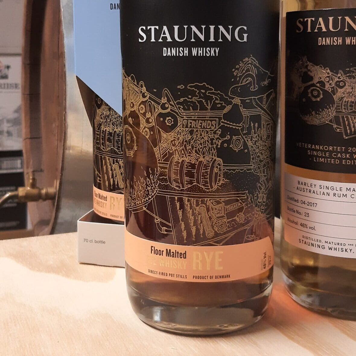 Smagning på Whisky fra Stauning i Odense