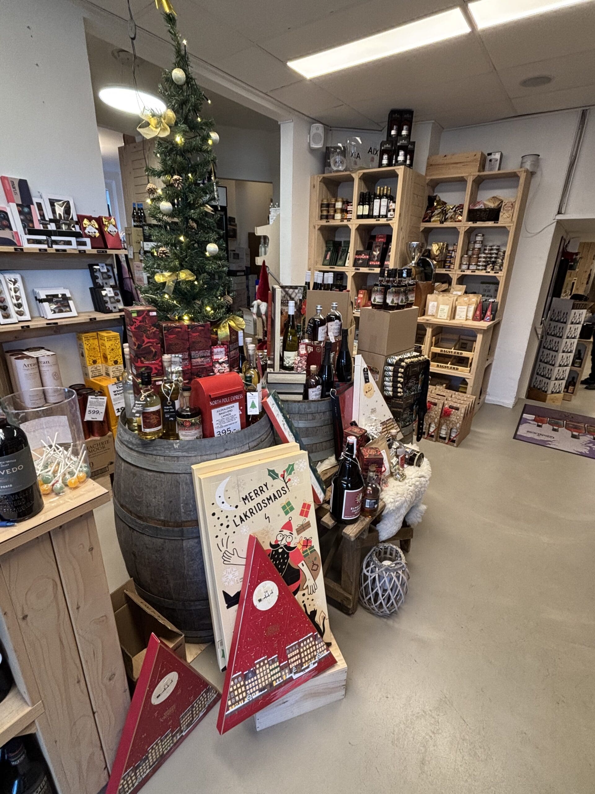 Det store julevin marked